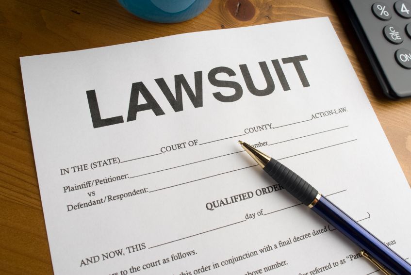 Lawsuit filing.
