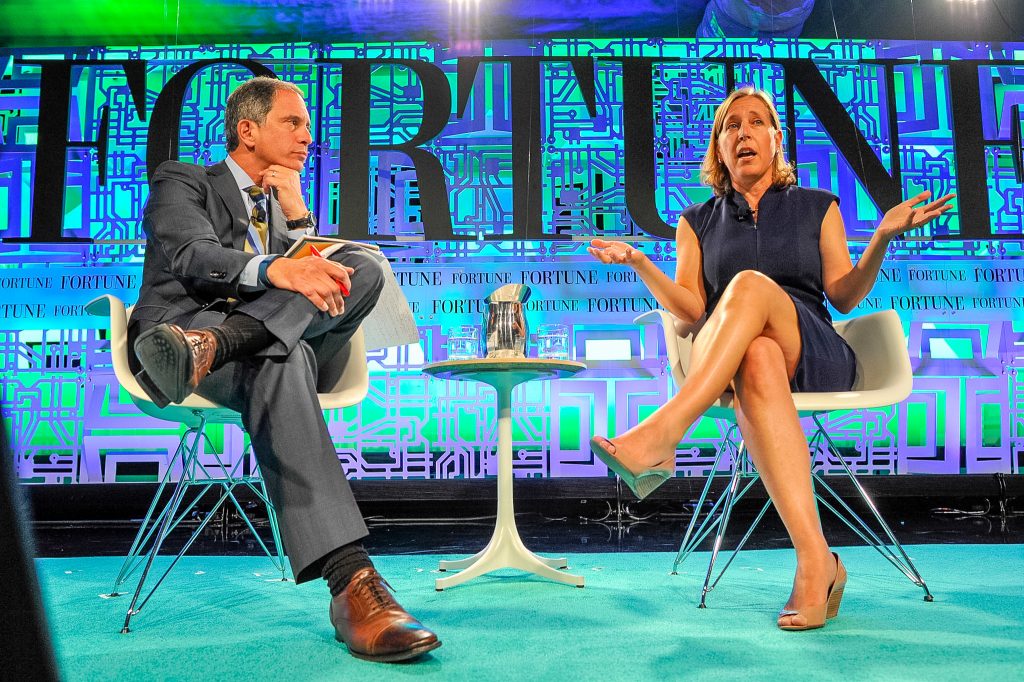 YouTube CEO Susan Wojcicki at Fortune Brainstorm Tech 2015